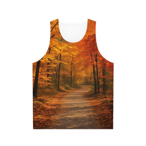 Whispers of Autumn - Unisex Tank Top (AOP) Whispers of Autumn - Unisex Tank Top (AOP)