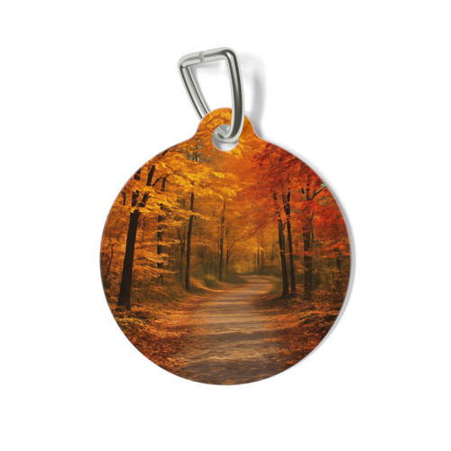 Whispers of Autumn - Pet Tag