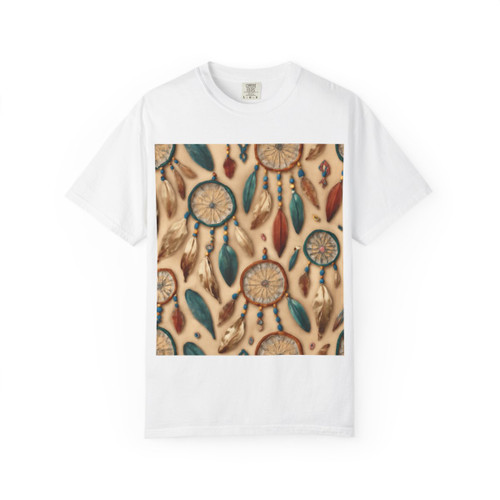 Bohemian Dreamcatcher Dance - Unisex Garment-Dyed T-shirt