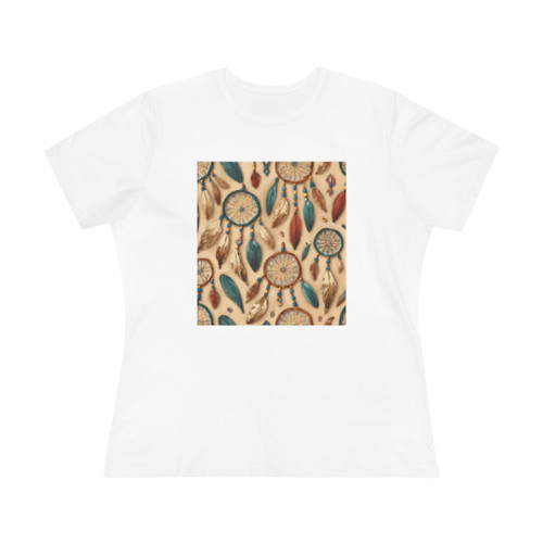 Bohemian Dreamcatcher Dance - Women's Cotton Tee