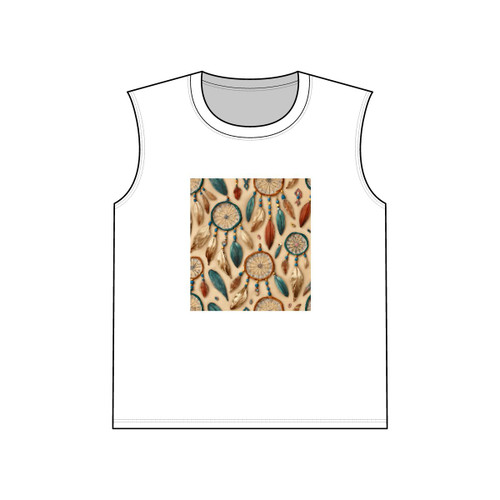 Bohemian Dreamcatcher Dance - Unisex Jersey Muscle Tank