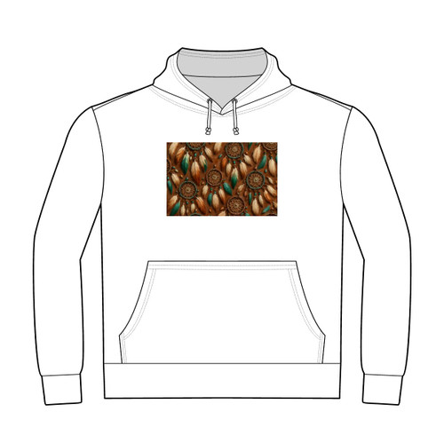 Bohemian Dreamcatcher Dance - Unisex Heavyweight Pullover Hoodie