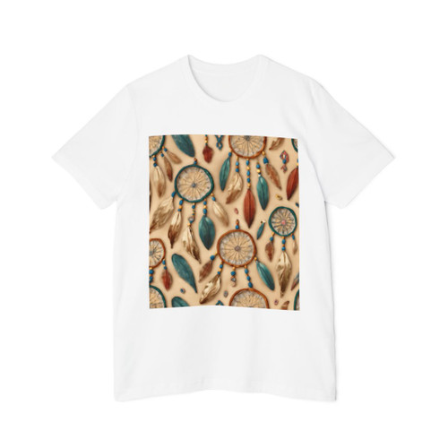 Bohemian Dreamcatcher Dance - USA-Made Unisex Short-Sleeve Jersey T-Shirt