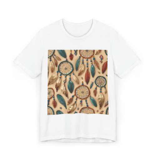 Bohemian Dreamcatcher Dance - Unisex Jersey T-Shirt