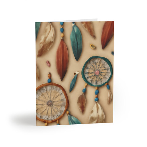 Bohemian Dreamcatcher Dance - Greeting cards (8, 16, and 24 pcs)