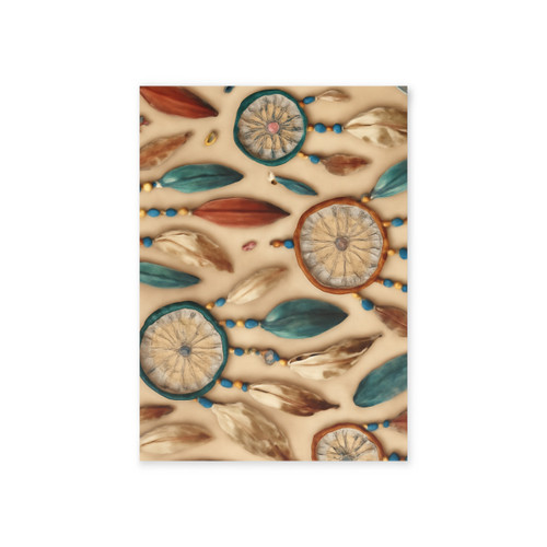 Bohemian Dreamcatcher Dance - Holiday Cards (Two-sided print)