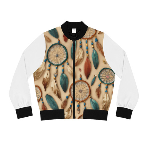 Bohemian Dreamcatcher Dance - Women's Bomber Jacket (AOP)