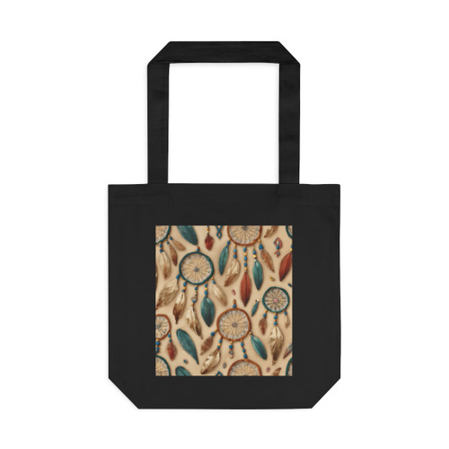 Bohemian Dreamcatcher Dance - Cotton Tote Bag