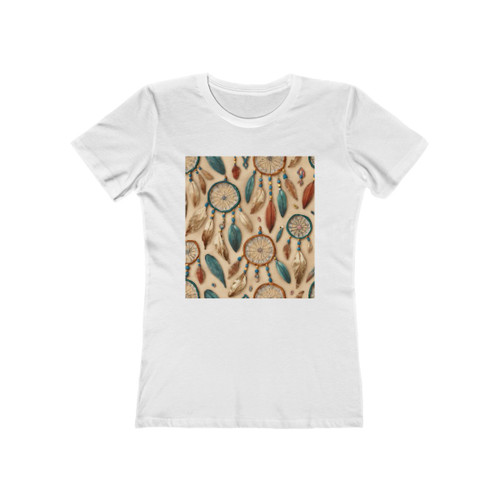 Bohemian Dreamcatcher Dance - The Boyfriend Tee for Women