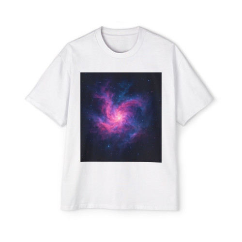 Ethereal Nebula - Men's Heavy Oversized Tee