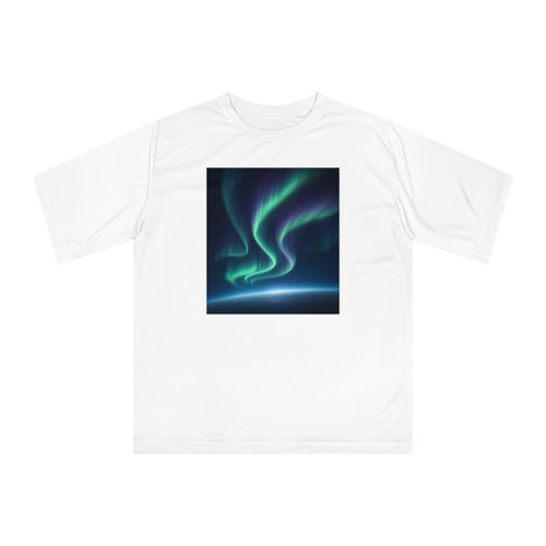 Celestial Aurora Dance - Unisex Zone Performance T-shirt