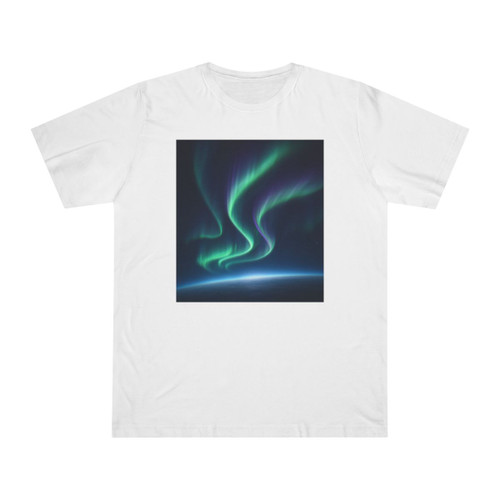 Celestial Aurora Dance - Unisex Deluxe T-shirt 