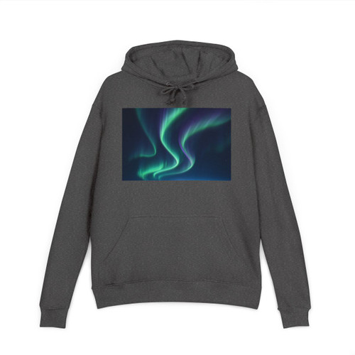 Celestial Aurora Dance - Unisex French Terry Hoodie