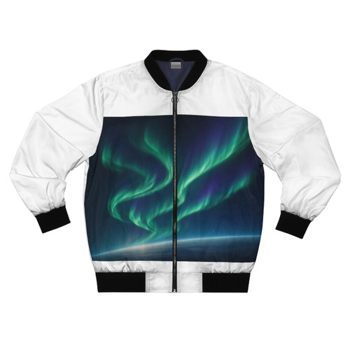 Celestial Aurora Dance - Men's Bomber Jacket (AOP)