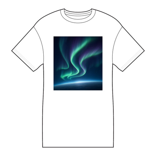 Celestial Aurora Dance - Core Cotton Tee