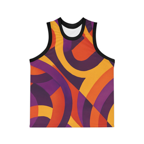 Funky Disco Fever - Unisex Basketball Jersey (AOP)