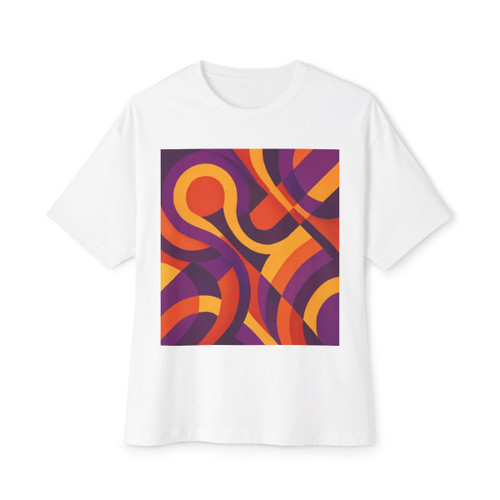 Funky Disco Fever - Unisex Oversized Boxy Tee