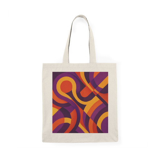 Funky Disco Fever - Natural Tote Bag