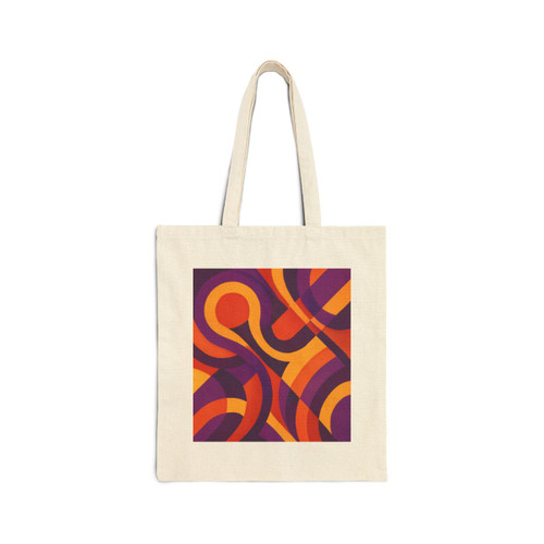 Funky Disco Fever - Cotton Canvas Tote Bag