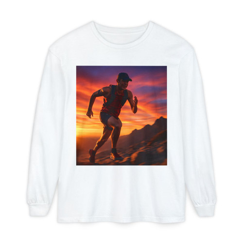 Peak Performance Rush - Unisex Garment-dyed Long Sleeve T-Shirt