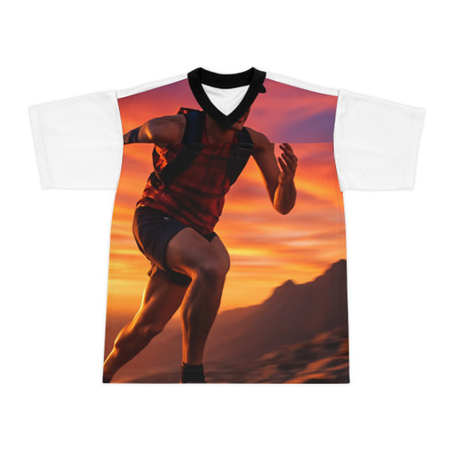 Peak Performance Rush - Unisex Football Jersey (AOP)