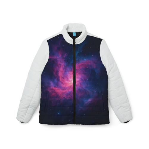 Ethereal Nebula - Women’s Puffer Jacket (AOP)