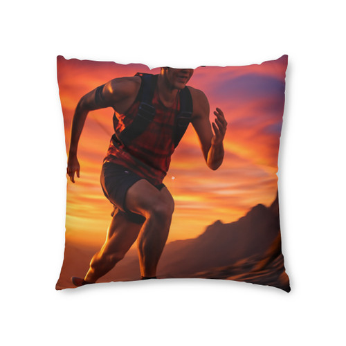 Peak Performance Rush - Tufted Floor Pillow, Square