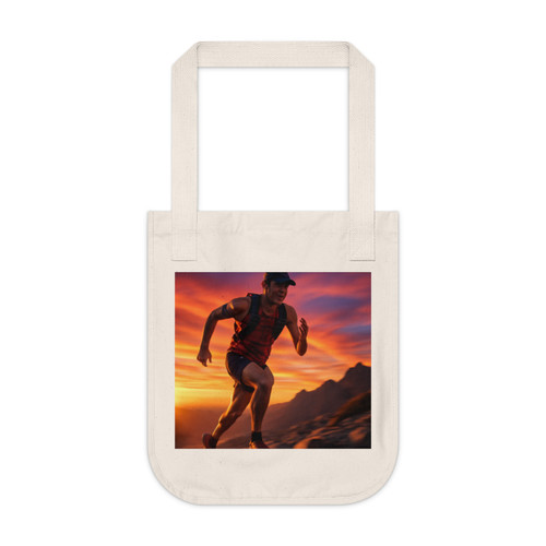Peak Performance Rush - Organic Canvas Tote Bag