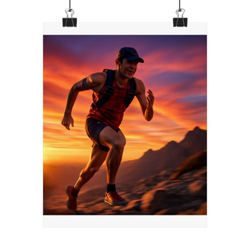 Peak Performance Rush - Matte Vertical Posters