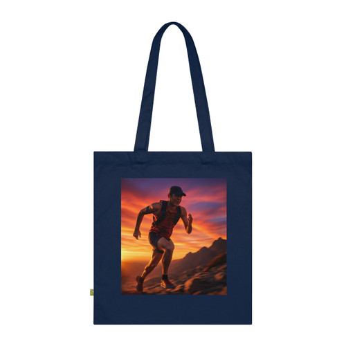 Peak Performance Rush - Organic Cotton Tote Bag