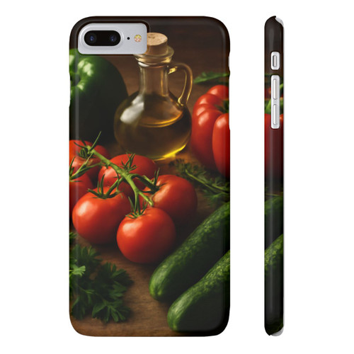 Mediterranean Garden Feast - Slim Phone Cases