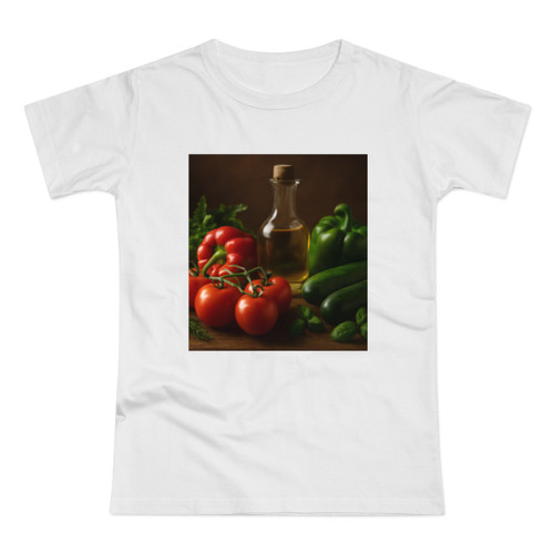 Mediterranean Garden Feast - Single Jersey Women's T-shirt