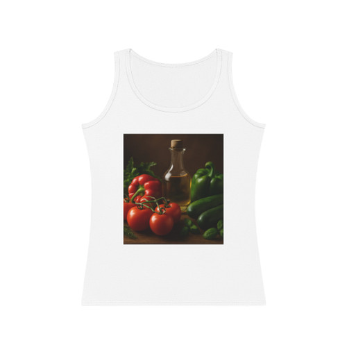 Mediterranean Garden Feast - Women's Tank Top