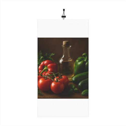 Mediterranean Garden Feast - Winter Neck Gaiter With Drawstring