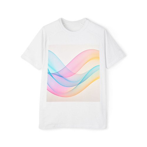 Fluid Wave Symphony - Men's Raglan T-Shirt
