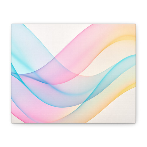 Fluid Wave Symphony - Matte Canvas, Stretched, 1.25"