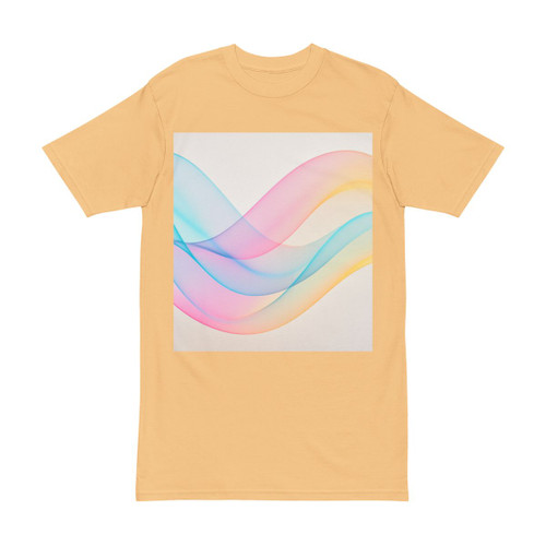 Fluid Wave Symphony - Men's Heavyweight Tee
