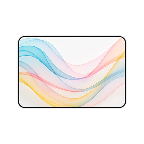 Fluid Wave Symphony - Desk Mat