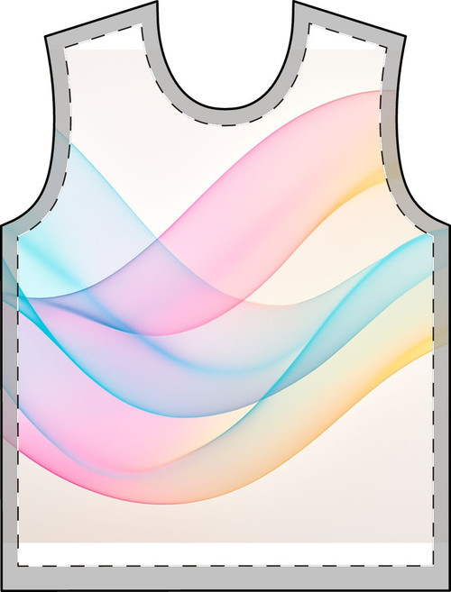 Fluid Wave Symphony - Women's T-Shirt (AOP)