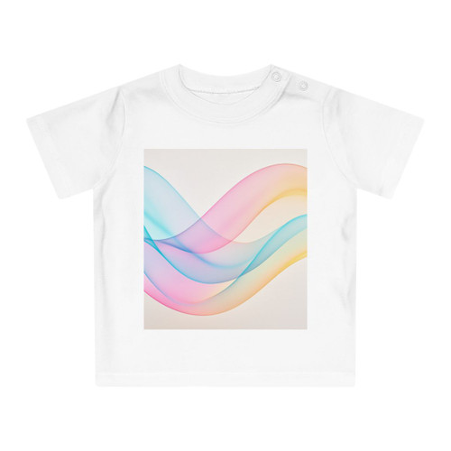 Fluid Wave Symphony - Baby T-Shirt