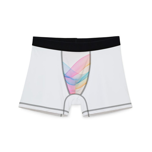 Fluid Wave Symphony - Men's Boxers (AOP)