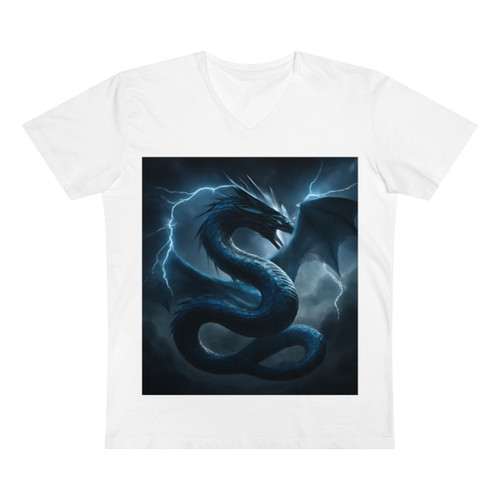 Azure Storm Serpent - Men’s Presenter V-neck