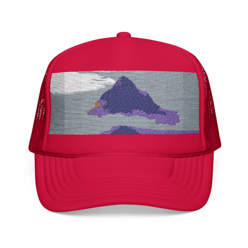 Misty Mountain Dawn - Foam Trucker Hat (Embroidery)
