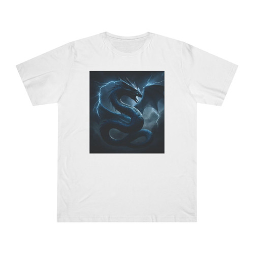 Azure Storm Serpent - Unisex Deluxe T-shirt 