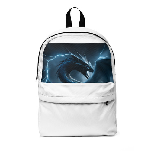 Azure Storm Serpent - Unisex Classic Backpack