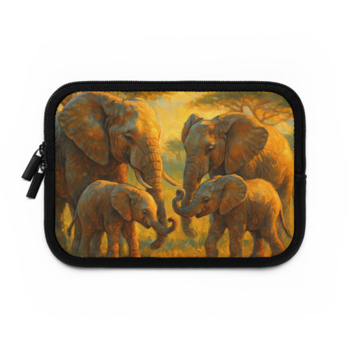 Gentle Giants of the Savannah - Laptop Sleeve