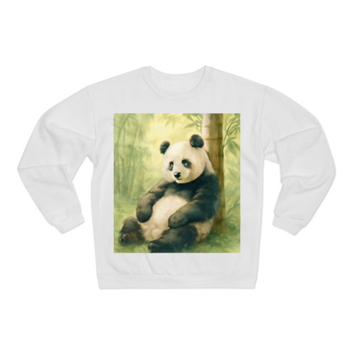 Serene Panda Sanctuary - Unisex Crew Neck Sweatshirt (EU)