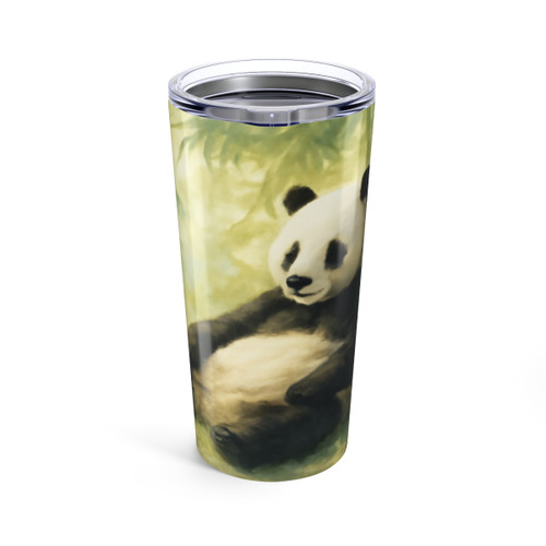 Serene Panda Sanctuary - Tumbler 20oz