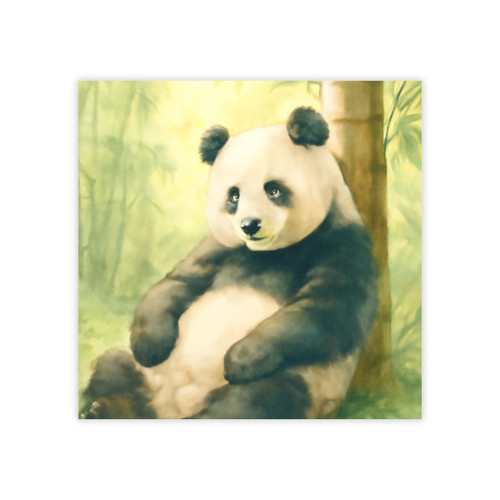 Serene Panda Sanctuary - Post-it® Note Pads