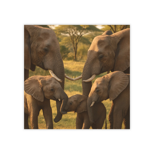 Gentle Giants of the Savannah - Post-it® Note Pads